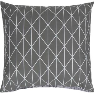 Borg Living Pudebetræk 60x63 cm - Harlequin grey - Hovedpudebetræk i 100% Bomuld