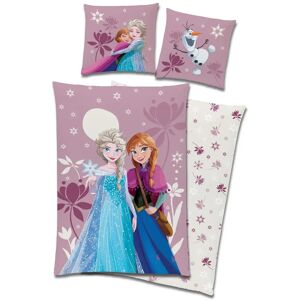 Licens Frost 2 Junior sengetøj 100x140 cm - Anna og Elsa - 100% bomulds sengesæt Frozen