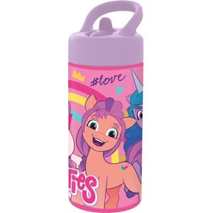 Licens My Little Pony - Drikkedunk med flipfunktion og sugerør - Lyserød og lilla