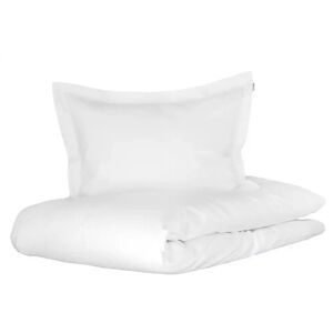 Turiform Sengetøj dobbeltdyne 200x220 cm - Turistrib hvid - Dobbeltdyne betræk i 100% Økologisk bomuldssatin -  sengetøj