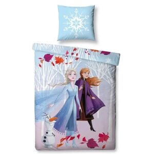Licens Frozen Junior sengetøj 100x140 cm - Frost junior sengesæt - 100% bomuld