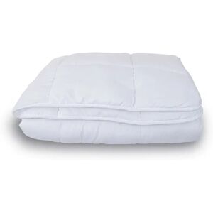 Zen Sleep Dobbeltdyne 200x220cm - Allergivenlig dobbelt fiberdyne - Fugt absorberende dyne med fiberfyld