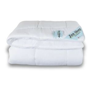 Zen Sleep Dobbeltdyne 200x220cm - Allergivenlig 2 lags termodyne - Fugt absorberende med micro fibre