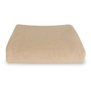 Nordstrand Home Sengetæppe 220x240 cm - Beige sengetæppe til halvanden mands seng -