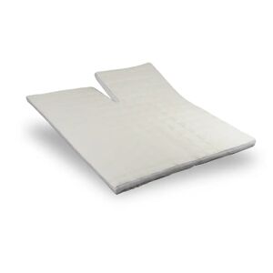 Zen Sleep Topmadras med U-split - 160x200 cm 5 cm høj - Advance Memory skum -  - Ergonomisk topmadras