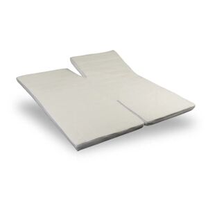 Latex H-split topmadras - 180x200 cm - 8 cm høj - Latex & naturlatex - Zen sleep topmadras til elevationsseng