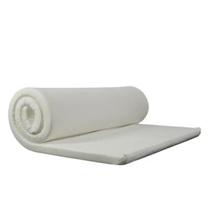 Topmadras 80x200 cm - Basis purskum topmadras til enkelt seng - Højde 4 cm. - Middel hårdhed - IN Style