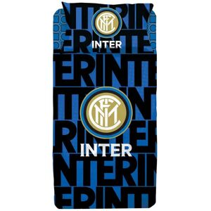 Licens Sengetøj 140x200 cm - FC Inter Milan sengesæt - Fodbold sengetøj i 100% bomuld