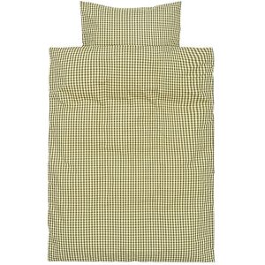 Ferm Living Sengetøj - Baby - 70x100 - Lemon/olive - Ferm Living - Onesize - Sengetøj - Baby