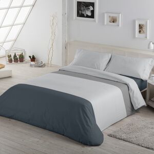 Maxcolchon Juego de Funda Nórdica Tricolor cama de 90 (150x220)