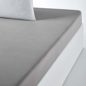 Sábana bajera ajustable blanca para cuna 60x120 cm Percal Poliéster-Algodón  de 150 hilos