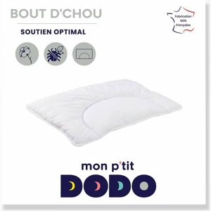 Almohada ligera Bout d'Chou Mon P'tit DODO con tratamiento ProNeem® blanco claro liso