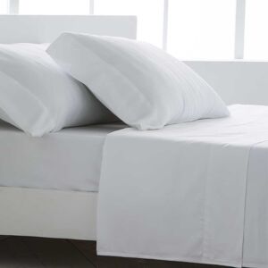 Cotton Artean Juego de sábanas Bambú 100% orgánico Blanco 280x260 Cama de 200