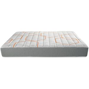 Bultex Colchón espuma hr avanzada y visco, antialérgica transpirable 105x200