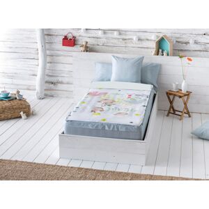 Confecciones Paula Saco Nordico Infantil Cremallera 100% Algodón con Relleno Cama 90 cm