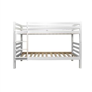 MueMue Litera madera blanco 90x195cm