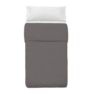 LOLAhome Funda nórdica gris de algodón y poliéster para cama de 90 cm