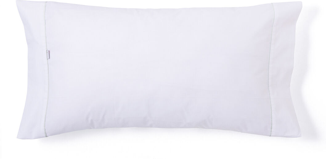 Maxcolchon Funda De Almohada Combi 100% Liso 600H Cama De 150 (2 De 45x80)