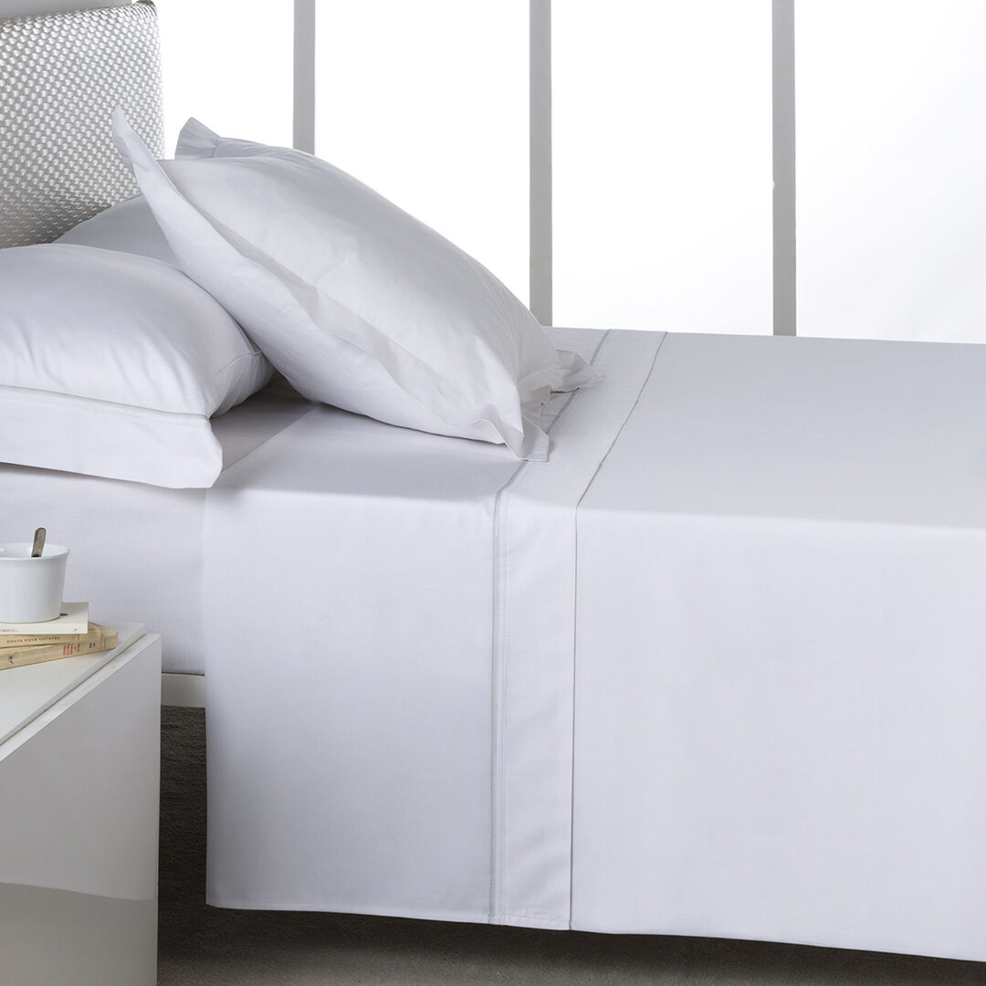 Maxcolchon Sábanas Satén Bies 300 Hilos cama de 150 (2 almohadas)