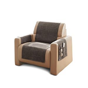 Goldner Fashion Nojatuolin ja sohvan irtopäällinen - braun - Gr. 110 x 138 cm