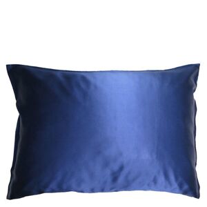 Soft Cloud Mulberry Silk Pillowcase 40 x 80 cm – Navy