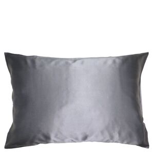 Soft Cloud Mulberry Silk Pillowcase 40 x 80 cm – Charcoal