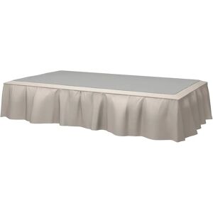 Bed Skirt, Chalk, Linen - Bemz