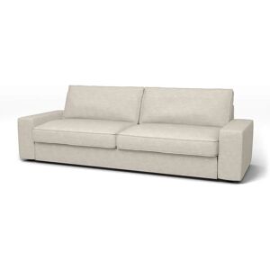 IKEA - Kivik Sofa Bed Cover, Natural White, Velvet - Bemz