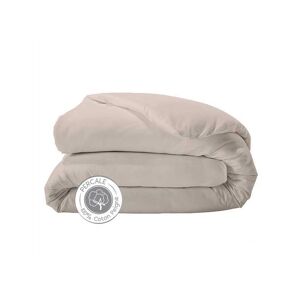 Housse de couette percale Tradilinge LIN (Couleur : Lin)