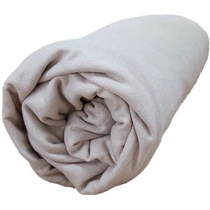 Drap housse FLANELLE 100% coton Tradilinge (Couleur : Nougat)