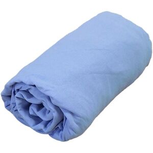 Drap housse jersey 100% coton BLEU