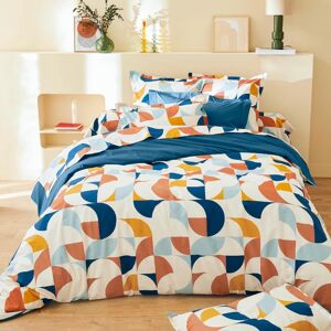 Drap percale Tradilinge MODULO COBALT