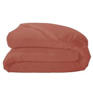 Housse de couette percale Tradilinge ACAJOU (Couleur : Acajou)