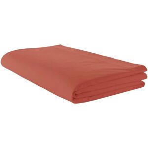 Drap plat percale Tradilinge ACAJOU (Couleur : Acajou)