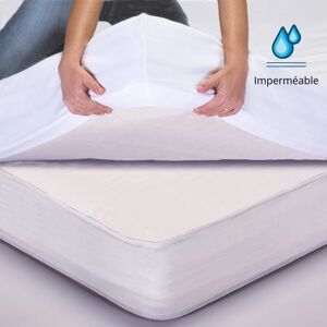 Protege matelas molleton enduit polyurethane impermeable - Tradilinge