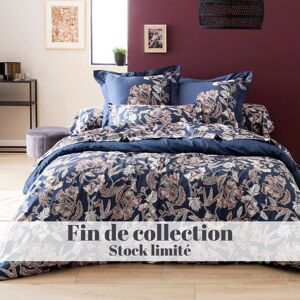 Housse de couette satin Tradilinge BOTANIC NUIT