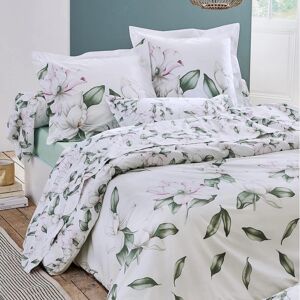 Traversin percale Tradilinge MAGNOLIA SAUGE