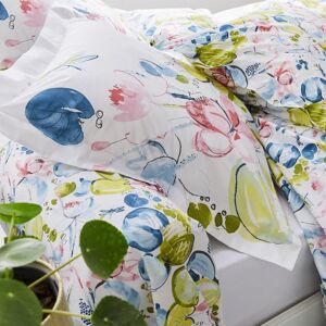 Taie percale Tradilinge NENUPHAR AQUA