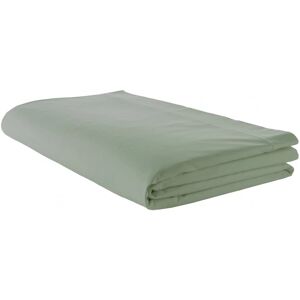 Drap plat percale Tradilinge SAUGE (Couleur : Sauge)