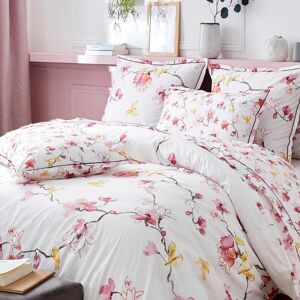 Taie percale Tradilinge ELISA ROSE