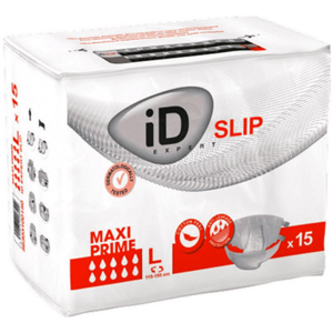 iD Slip Incontinence Change Complet Expert Maxi Taille L 15 protections - Publicité