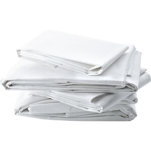 GGM GASTRO - Drap - 180 cm x 295 cm - Lot de 10 pièces en blanc