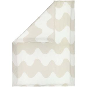 Marimekko - Lokki housse de couette 140 x 200 cm, blanc / beige