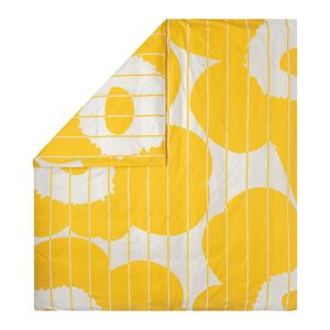 Marimekko Vesi Unikko Housse de couette 240 x 220 cm spring yellow ecru