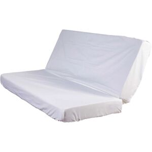 TERRE DE NUIT Protège matelas molleton imperméable 100% coton pour clic-clac 140x190 - Blanc - Publicité