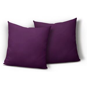 Xinuy - Taie oreiller 2 pièces taie oreiller étanche taie oreiller de style nordique (violet 4040cm) - Publicité