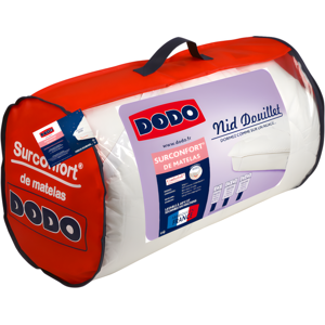 Surconfort de matelas DODO 90x190 cm NID DOUILLET