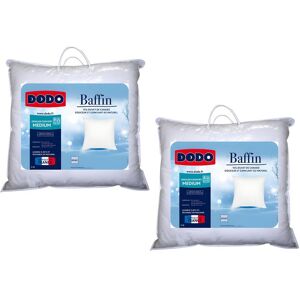 Lot de 2 oreillers DODO Naturel Duvet 65x65 cm BAFFIN