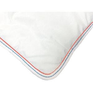 Vente-unique.com Couette sensation duvet en percale de coton 91 fils/cm² - 240 x 260 cm - 400 g/m² - Blanc - AUXENCE