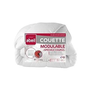 Abeil Couette MODULABLE Special Couple 220x240cm - Publicité